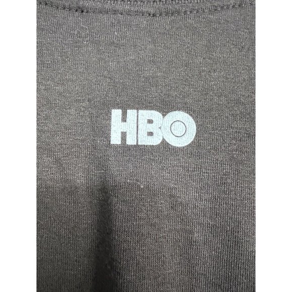 Y2K Bored to Death HBO Promo Graphic Shirt SZ XL Chocolate Brown Granola - Picture 5 of 6